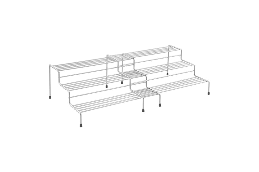 Metaltex 443442 3-tier Sliding Spice Rack X-tend 2 Pcs Metaltex 443442 3-tier Sliding Spice Rack X-tend 2 Pcs