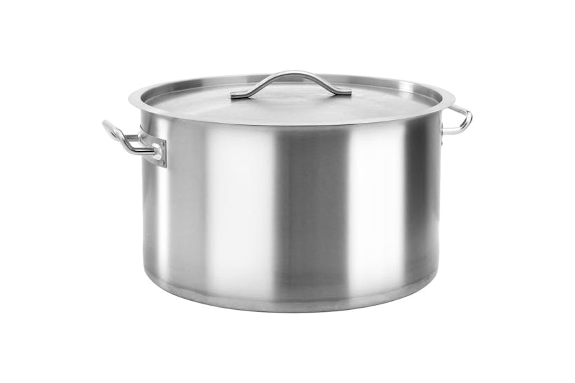 vidaXL 51141 Stock Pot 58 L 50x30cm Stainless Steel vidaXL 51141 Stock Pot 58 L 50x30cm Stainless Steel