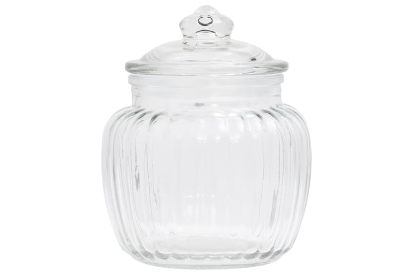 vidaXL 150711 Storage Jars 4 Pcs 500 Ml Glass vidaXL 150711 Storage Jars 4 Pcs 500 Ml Glass