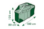 Nature 407087 Protective Cover For Gas Bbqs 180x125x80 Cm Nature 407087 Protective Cover For Gas Bbqs 180x125x80 Cm
