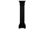 vidaXL 323970 Classic Square Pillar Plant Stand Black 17x17x66cm Mdf vidaXL 323970 Classic Square Pillar Plant Stand Black 17x17x66cm Mdf