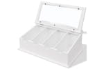 vidaXL 242645 Cutlery Tray Mdf White Baroque Style vidaXL 242645 Cutlery Tray Mdf White Baroque Style