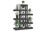 vidaXL 822089 Plant Stand Grey 85x25x109.5cm Solid Wood Pine vidaXL 822089 Plant Stand Grey 85x25x109.5cm Solid Wood Pine