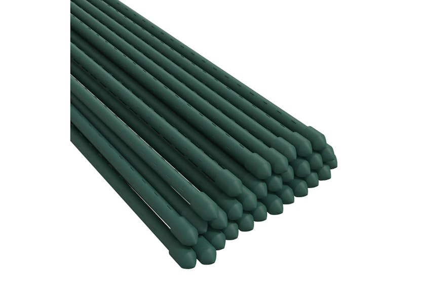 vidaXL 319370 Garden Plant Stakes 30 Pcs Green 150cm Steel vidaXL 319370 Garden Plant Stakes 30 Pcs Green 150cm Steel