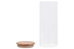 vidaXL 150696 Storage Glass Jars With Bamboo Lid 6 Pcs 1000 Ml vidaXL 150696 Storage Glass Jars With Bamboo Lid 6 Pcs 1000 Ml