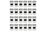 vidaXL 50856 Storage Jars With Sticker 24 Pcs 300 Ml vidaXL 50856 Storage Jars With Sticker 24 Pcs 300 Ml