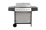 vidaXL 3053630 Gas Bbq Grill With 6 Burners Black And Silver vidaXL 3053630 Gas Bbq Grill With 6 Burners Black And Silver