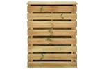 vidaXL 316062 Slatted Garden Composter 80x50x100cm Impregnated Pinewood vidaXL 316062 Slatted Garden Composter 80x50x100cm Impregnated Pinewood
