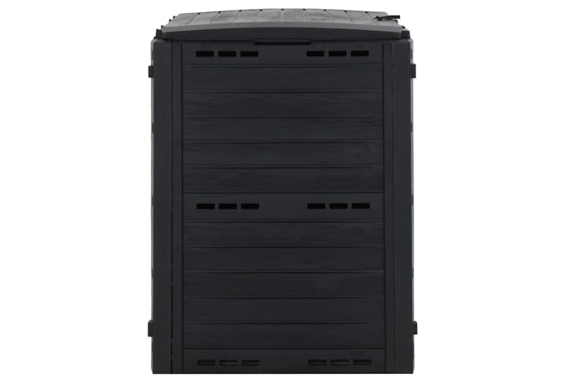 vidaXL 152202 Garden Composter Black 280 L Polypropylene vidaXL 152202 Garden Composter Black 280 L Polypropylene