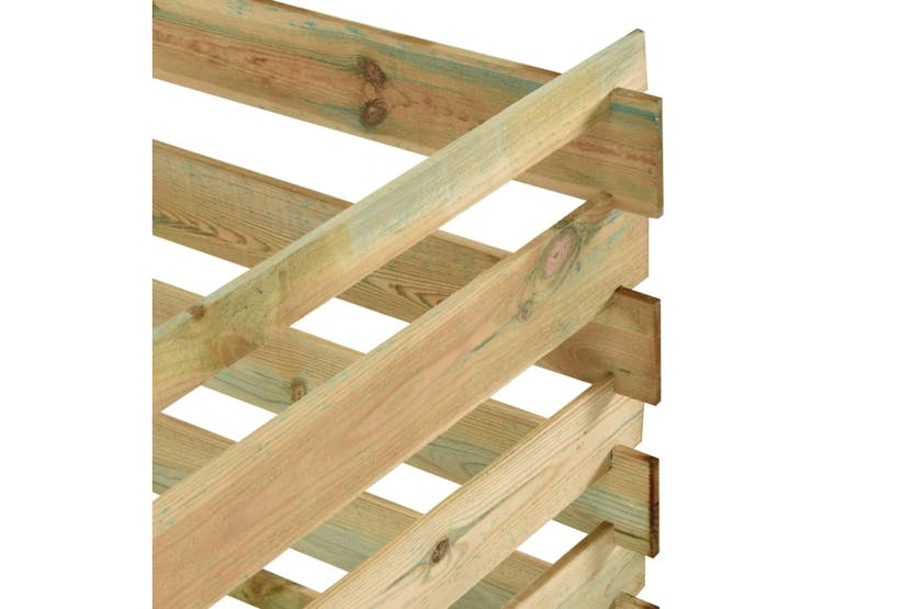 vidaXL 316060 Slatted Garden Composter 120x120x70cm Impregnated Pinewood vidaXL 316060 Slatted Garden Composter 120x120x70cm Impregnated Pinewood
