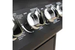 vidaXL 273792 Gas Barbecue Grill 6+1 Cooking Zone Black vidaXL 273792 Gas Barbecue Grill 6+1 Cooking Zone Black