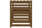 vidaXL 823811 Composter Honey Brown 63.5x63.5x77.5cm Solid Wood Pine vidaXL 823811 Composter Honey Brown 63.5x63.5x77.5cm Solid Wood Pine