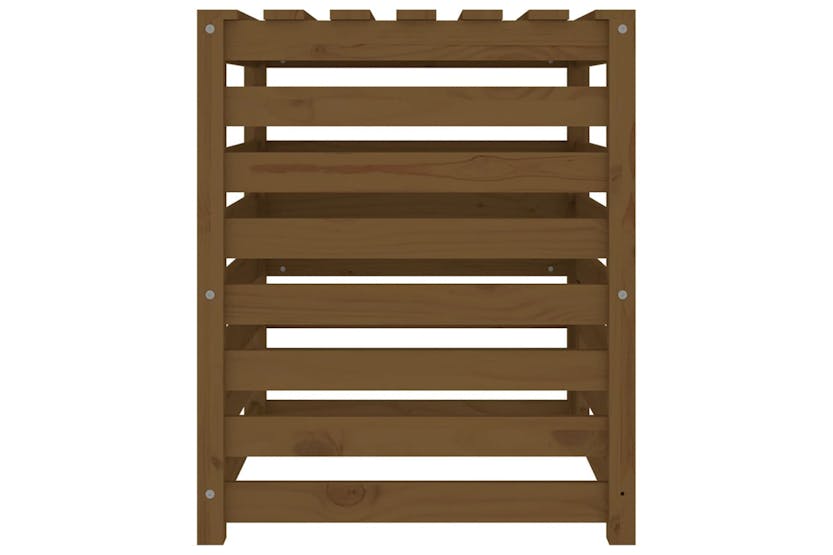 vidaXL 823811 Composter Honey Brown 63.5x63.5x77.5cm Solid Wood Pine vidaXL 823811 Composter Honey Brown 63.5x63.5x77.5cm Solid Wood Pine
