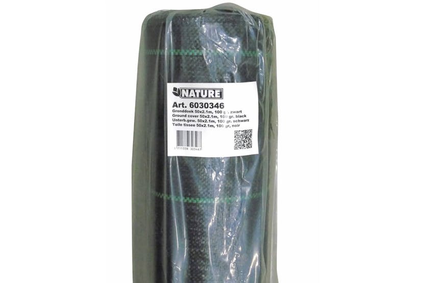 Nature 423491 Weed Control Ground Cover 2.1x50 M Black Nature 423491 Weed Control Ground Cover 2.1x50 M Black