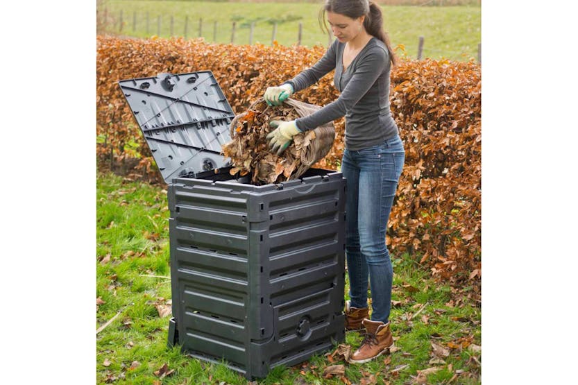 Nature 423521 Compost Bin 300 L Black Nature 423521 Compost Bin 300 L Black