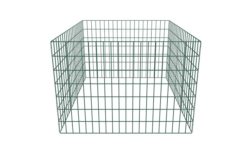 vidaXL 141206 Square Mesh Garden Composter 100 X 100 X 70cm vidaXL 141206 Square Mesh Garden Composter 100 X 100 X 70cm
