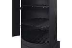 vidaXL 43155 Bbq Charcoal Smoker With Bottom Shelf Black Heavy Xxl vidaXL 43155 Bbq Charcoal Smoker With Bottom Shelf Black Heavy Xxl