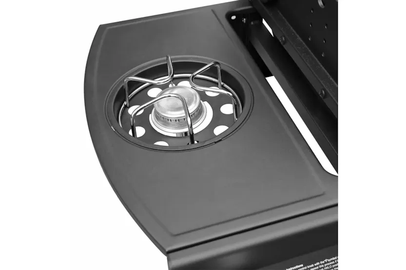 vidaXL 273793 Gas Barbecue Grill 6+1 Cooking Zone Black And Silver vidaXL 273793 Gas Barbecue Grill 6+1 Cooking Zone Black And Silver