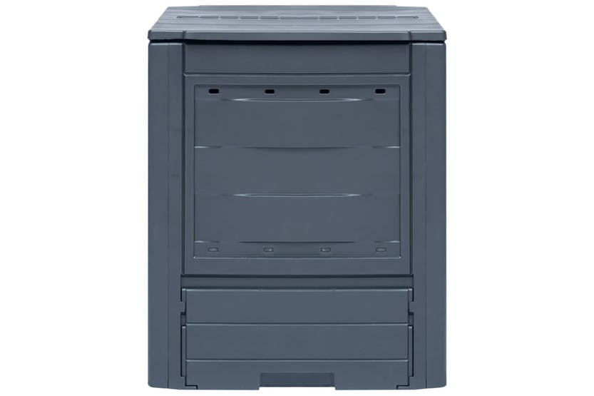 vidaXL 278919 Garden Composters 2 Pcs Grey 60x60x73cm 520 L vidaXL 278919 Garden Composters 2 Pcs Grey 60x60x73cm 520 L