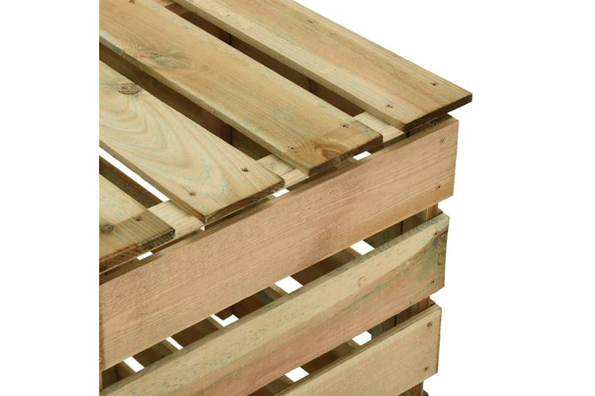 vidaXL 3078136 Slatted Garden Composter 2pcs 80x50x100cm Impregnated Pinewood vidaXL 3078136 Slatted Garden Composter 2pcs 80x50x100cm Impregnated Pinewood