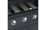vidaXL 310105 Gas Barbecue Grill 4+1 Cooking Zone Black Steel vidaXL 310105 Gas Barbecue Grill 4+1 Cooking Zone Black Steel