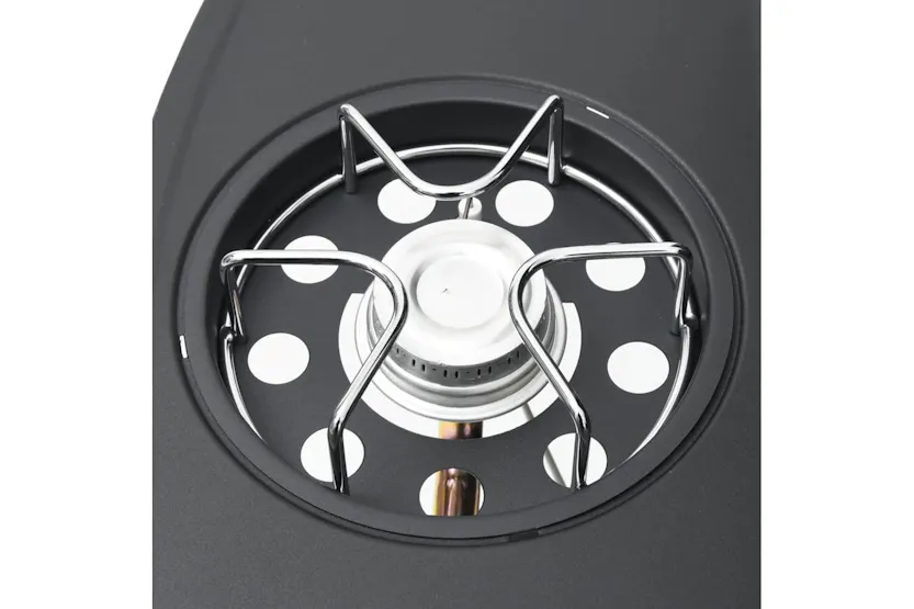vidaXL 310105 Gas Barbecue Grill 4+1 Cooking Zone Black Steel vidaXL 310105 Gas Barbecue Grill 4+1 Cooking Zone Black Steel