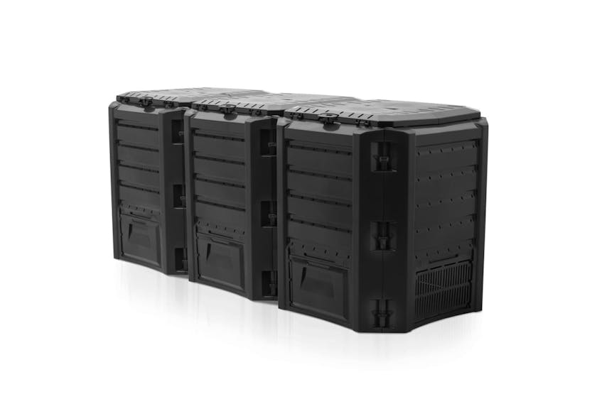 Nature 407107 Compost Bin Black 1200 L 6071483 Nature 407107 Compost Bin Black 1200 L 6071483