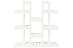 vidaXL 822093 Plant Stand White 104.5x25x109.5cm Solid Wood Pine vidaXL 822093 Plant Stand White 104.5x25x109.5cm Solid Wood Pine