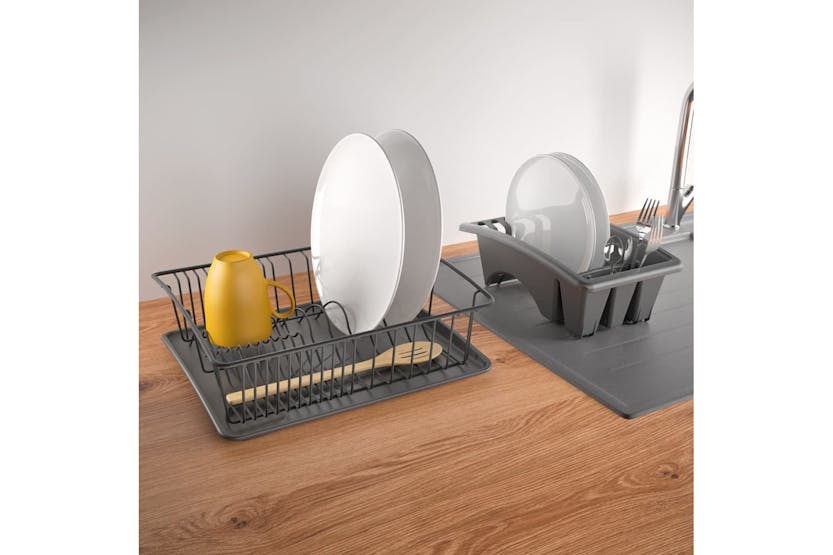 Metaltex 443430 Dish Drainer Aquatex Plus Lava Black Metaltex 443430 Dish Drainer Aquatex Plus Lava Black