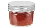 vidaXL 50794 Glass Jam Jars With Silver Lids 96 Pcs 110 Ml vidaXL 50794 Glass Jam Jars With Silver Lids 96 Pcs 110 Ml