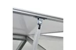 Vidaxl Reinforced Aluminium Greenhouse With Base Frame 6.05 M² Vidaxl Reinforced Aluminium Greenhouse With Base Frame 6.05 M²