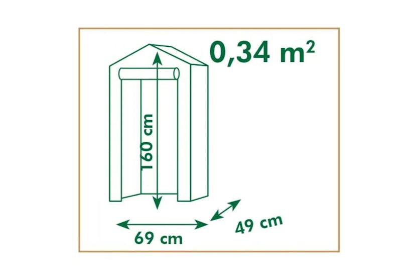 Nature 428496 Greenhouse 69x49x160 Cm Nature 428496 Greenhouse 69x49x160 Cm