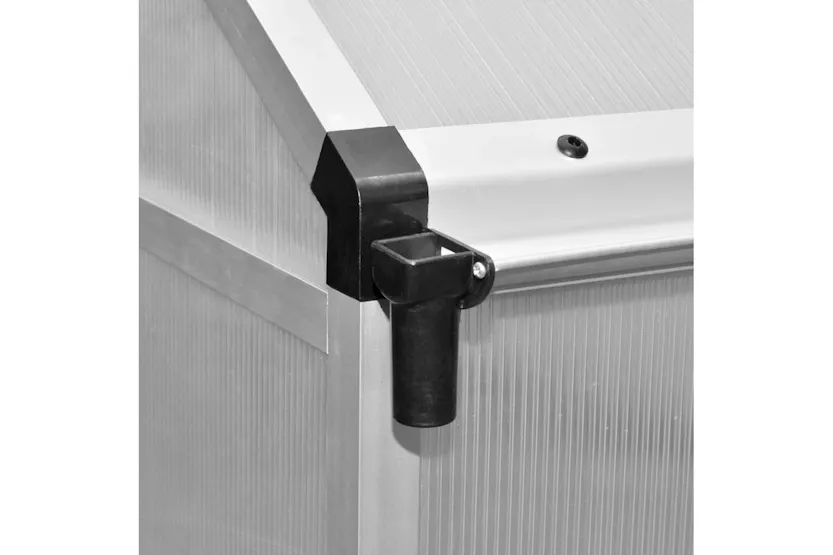 Vidaxl Reinforced Aluminium Greenhouse With Base Frame 4.6 M² Vidaxl Reinforced Aluminium Greenhouse With Base Frame 4.6 M²