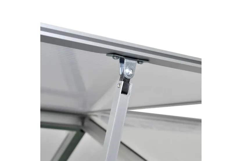 Vidaxl Reinforced Aluminium Greenhouse With Base Frame 9.025 M² Vidaxl Reinforced Aluminium Greenhouse With Base Frame 9.025 M²