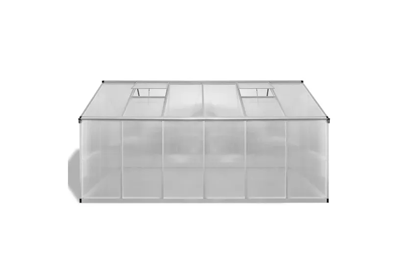 Vidaxl Reinforced Aluminium Greenhouse With Base Frame 9.025 M² Vidaxl Reinforced Aluminium Greenhouse With Base Frame 9.025 M²