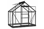 vidaXL 3082333 Glass Greenhouse Anthracite 155x103x191cm Aluminium vidaXL 3082333 Glass Greenhouse Anthracite 155x103x191cm Aluminium