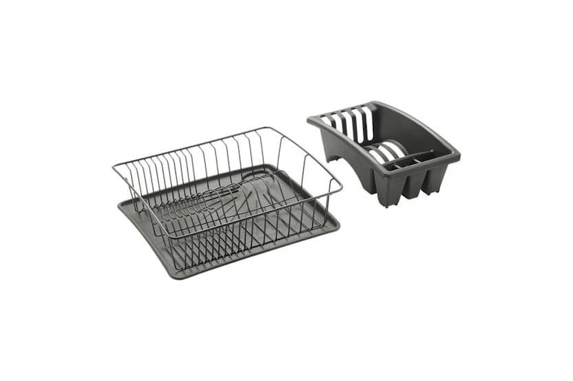 Metaltex 443430 Dish Drainer Aquatex Plus Lava Black Metaltex 443430 Dish Drainer Aquatex Plus Lava Black