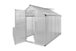 Vidaxl Reinforced Aluminium Greenhouse With Base Frame 4.6 M² Vidaxl Reinforced Aluminium Greenhouse With Base Frame 4.6 M²