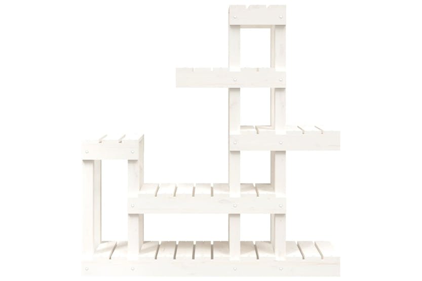 vidaXL 822103 Plant Stand White 92x25x97cm Solid Wood Pine vidaXL 822103 Plant Stand White 92x25x97cm Solid Wood Pine