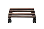 vidaXL 246442 Plant Rollers 4 Pcs Cedar Wood 25x25cm vidaXL 246442 Plant Rollers 4 Pcs Cedar Wood 25x25cm
