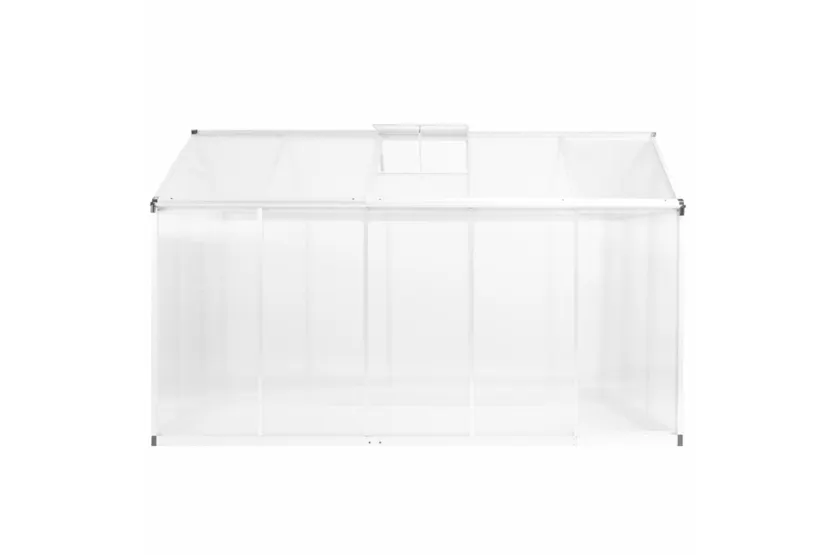 Vidaxl Greenhouse Aluminium 302x190x195 Cm 11.19 M³ Vidaxl Greenhouse Aluminium 302x190x195 Cm 11.19 M³