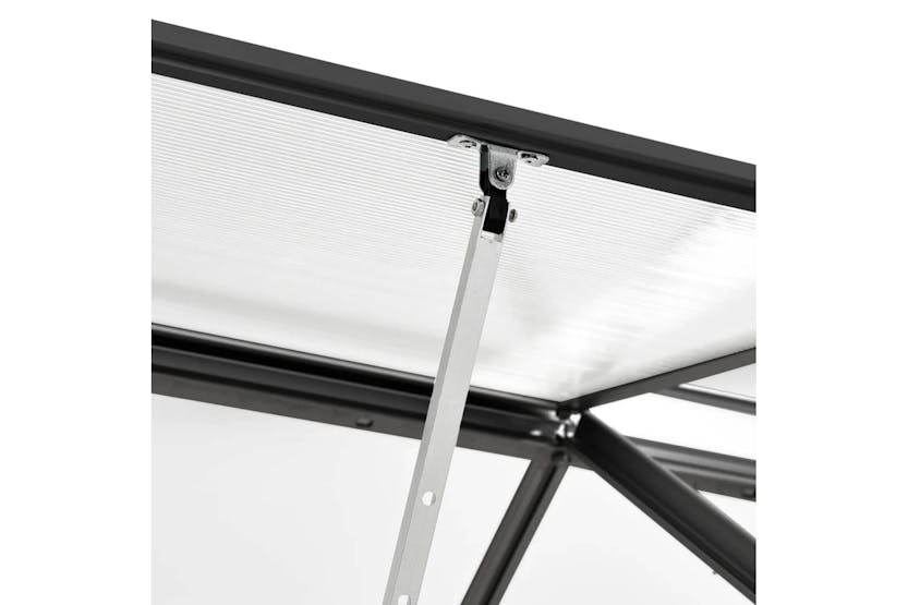 vidaXL 312064 Greenhouse Anthracite Aluminium 1.33 m² vidaXL 312064 Greenhouse Anthracite Aluminium 1.33 m²