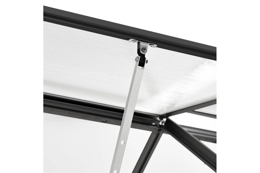 vidaXL 312044 Greenhouse Anthracite Aluminium 2.59 Mâ³ vidaXL 312044 Greenhouse Anthracite Aluminium 2.59 Mâ³