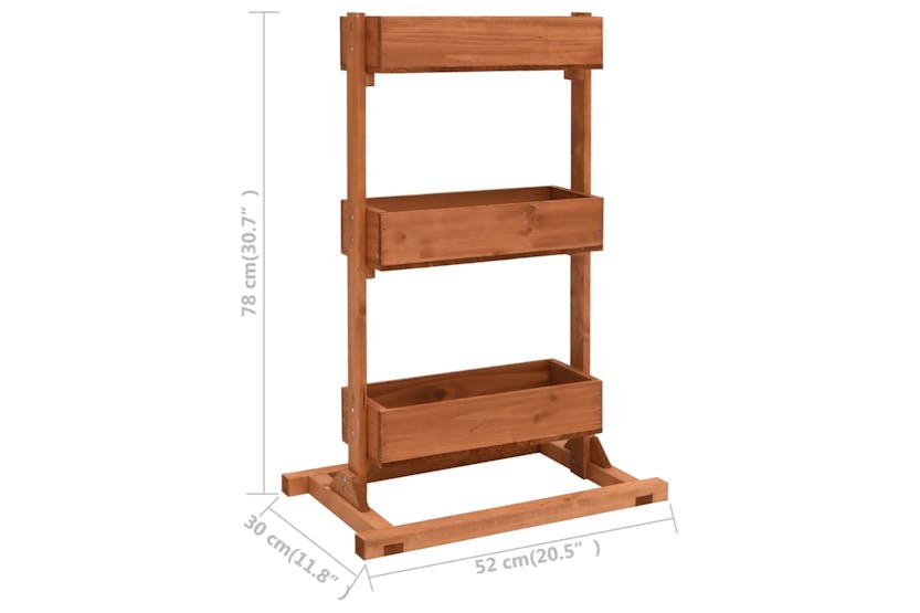 vidaXL 47249 Planter 52x30x78cm Firwood vidaXL 47249 Planter 52x30x78cm Firwood