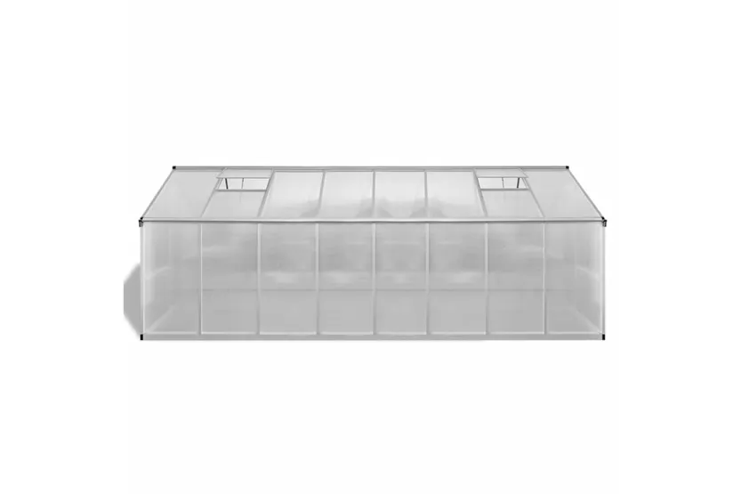 vidaXL 45218 Greenhouse Aluminium 481x250x195cm 23.44 Mâ³ vidaXL 45218 Greenhouse Aluminium 481x250x195cm 23.44 Mâ³