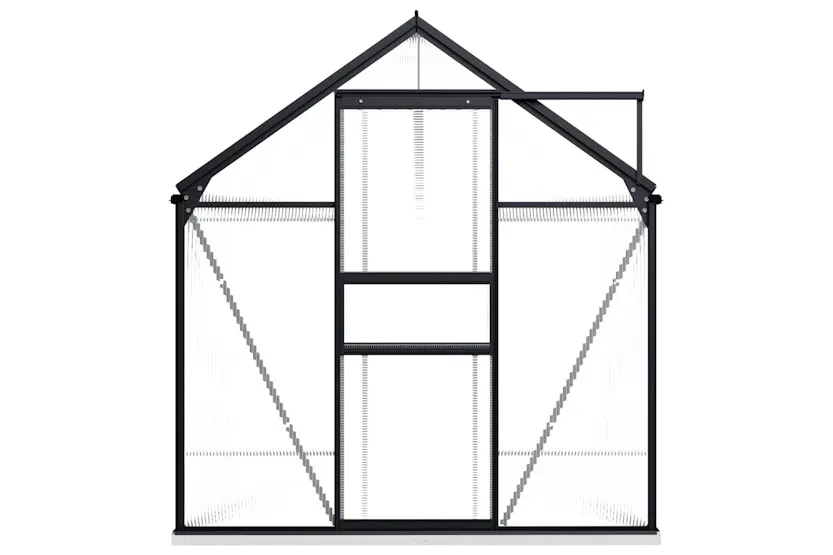 vidaXL 48217 Greenhouse With Base Frame Anthracite Aluminium 5.89 m² vidaXL 48217 Greenhouse With Base Frame Anthracite Aluminium 5.89 m²