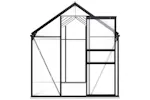 vidaXL 48217 Greenhouse With Base Frame Anthracite Aluminium 5.89 m² vidaXL 48217 Greenhouse With Base Frame Anthracite Aluminium 5.89 m²