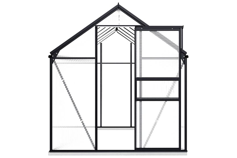 vidaXL 48218 Greenhouse With Base Frame Anthracite Aluminium 7.03 m² vidaXL 48218 Greenhouse With Base Frame Anthracite Aluminium 7.03 m²