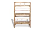 vidaXL 41494 3-tier Bamboo Plant Rack vidaXL 41494 3-tier Bamboo Plant Rack