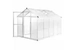 Vidaxl Greenhouse Aluminium 302x190x195 Cm 11.19 M³ Vidaxl Greenhouse Aluminium 302x190x195 Cm 11.19 M³